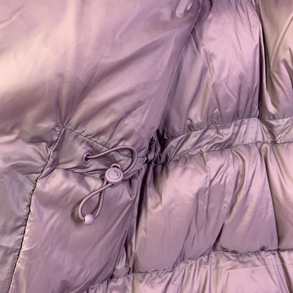 ATHLETA Lilac Purple Goose Down Puffer Coat - Picture 10 of 13